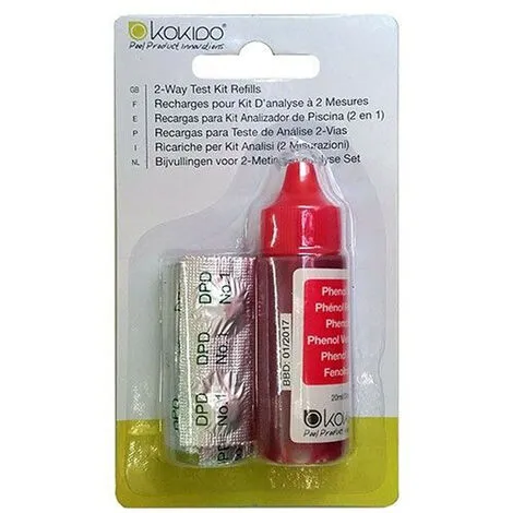 Kokido K101bl24 – Secours De Reactivos Pour Test De Chlore Et PH 1 Kokido K101bl24 – Secours De Reactivos Pour Test De Chlore Et PH