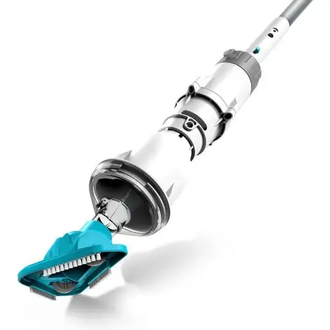 Aspirateur De Piscine Manuel Kokido Telsa 2 - Batterie Rechargeable Tête D'Aspiration Pivotante Et Perche En Aluminium 1 Aspirateur De Piscine Manuel Kokido Telsa 2 - Batterie Rechargeable Tête D'Aspiration Pivotante Et Perche En Aluminium